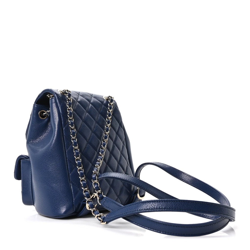 Chanel Quilted Caviar Backpacks
