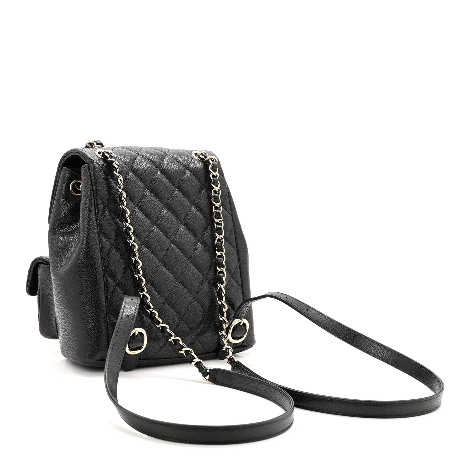 Chanel Quilted Caviar Backpacks