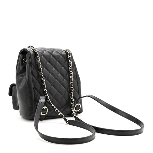 Chanel Quilted Caviar Backpacks