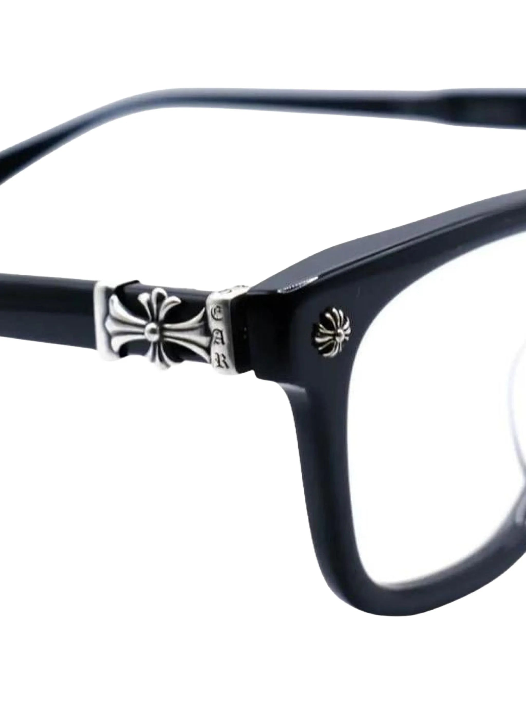 Chrome Heart Glasses "Black Silver"