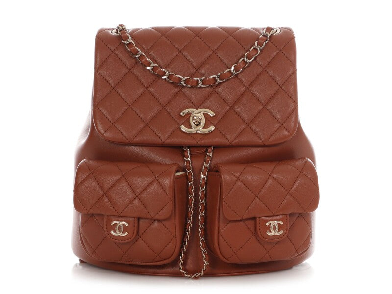 Chanel Quilted Caviar Backpacks