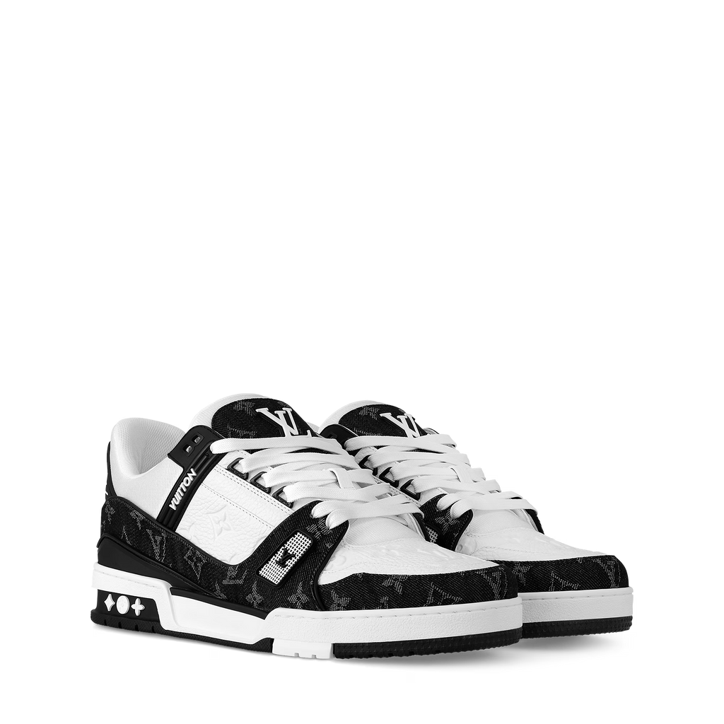 Louis Vuitton LV Trainer Distressed Sneaker