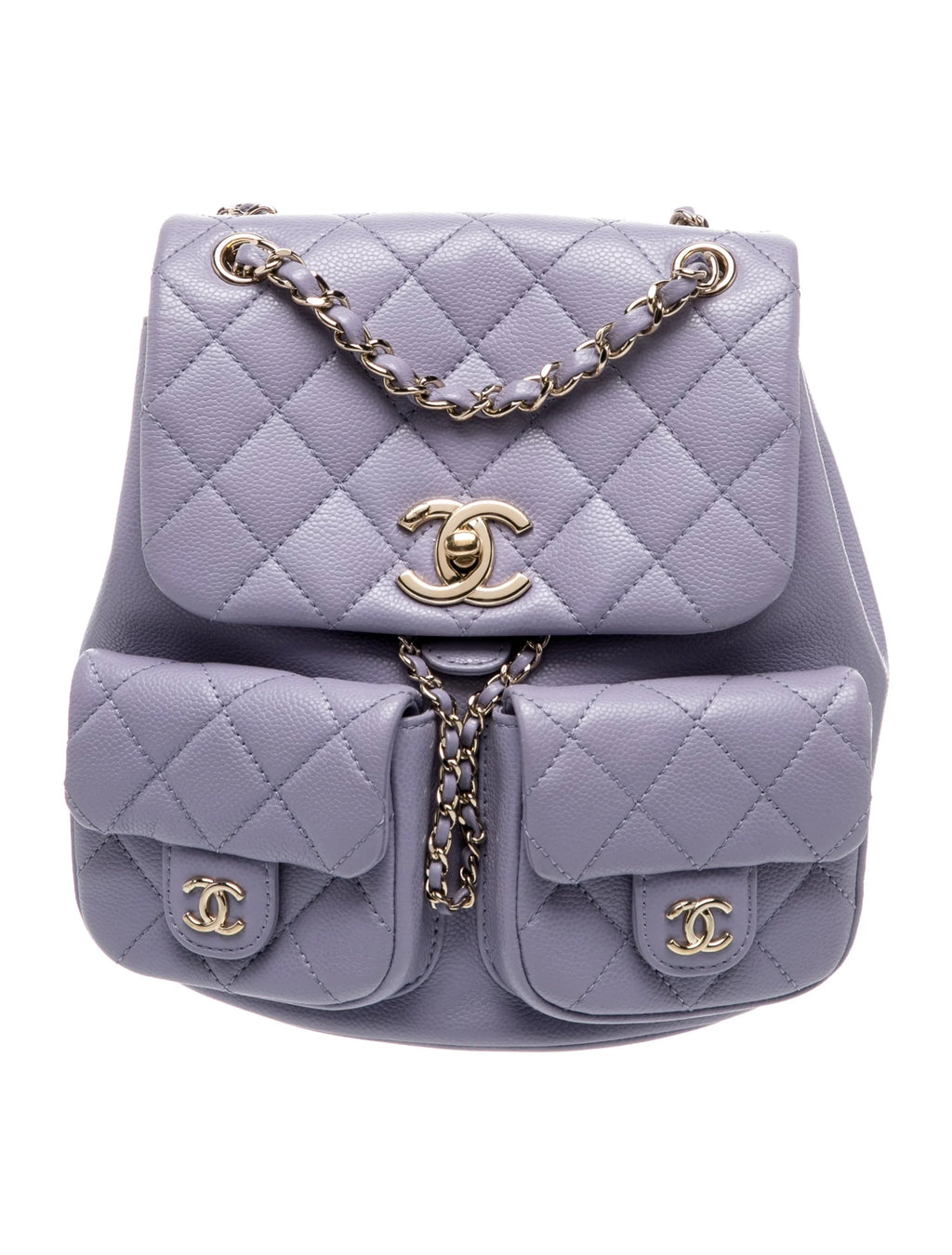 Chanel Quilted Caviar Backpacks