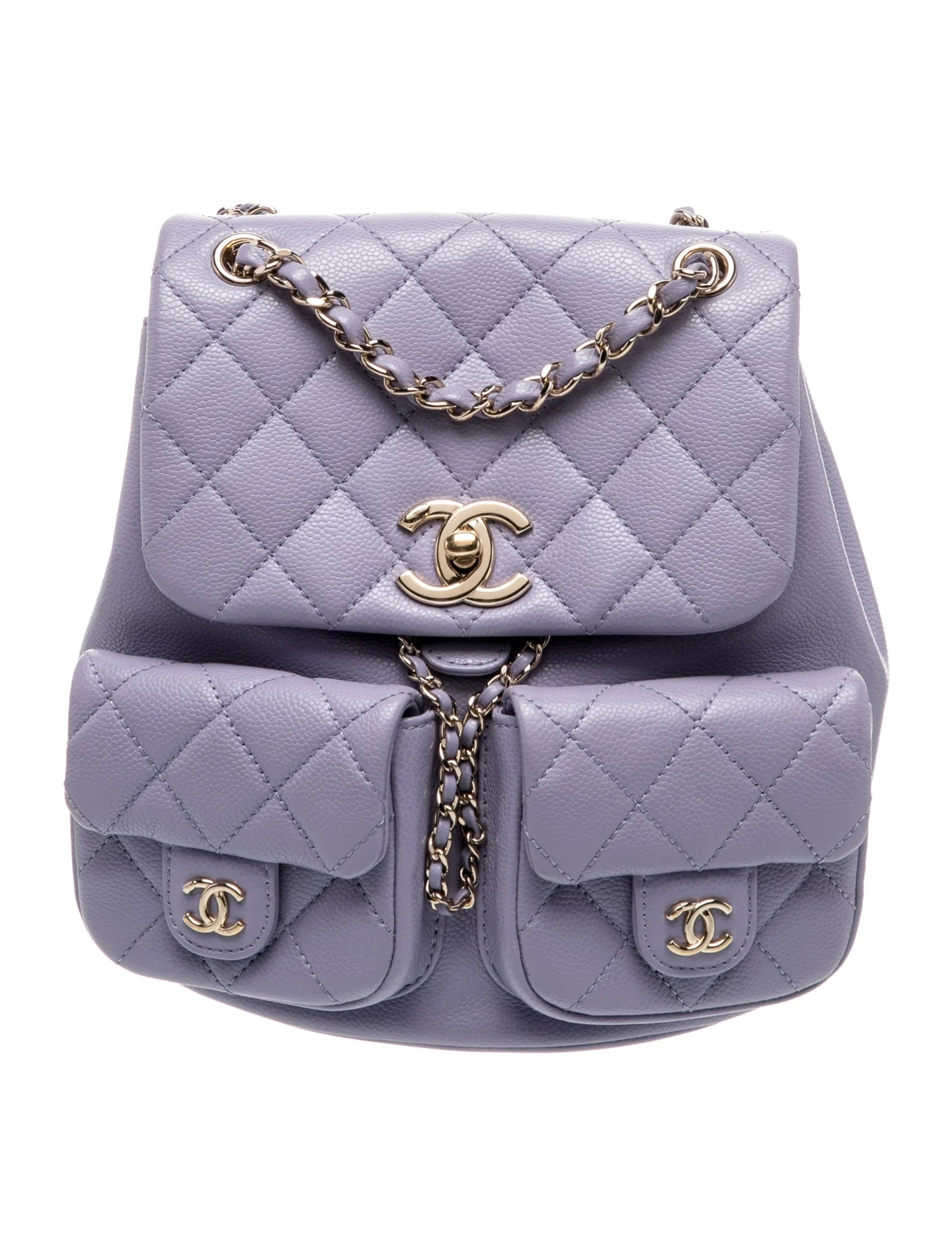 Chanel Quilted Caviar Backpacks