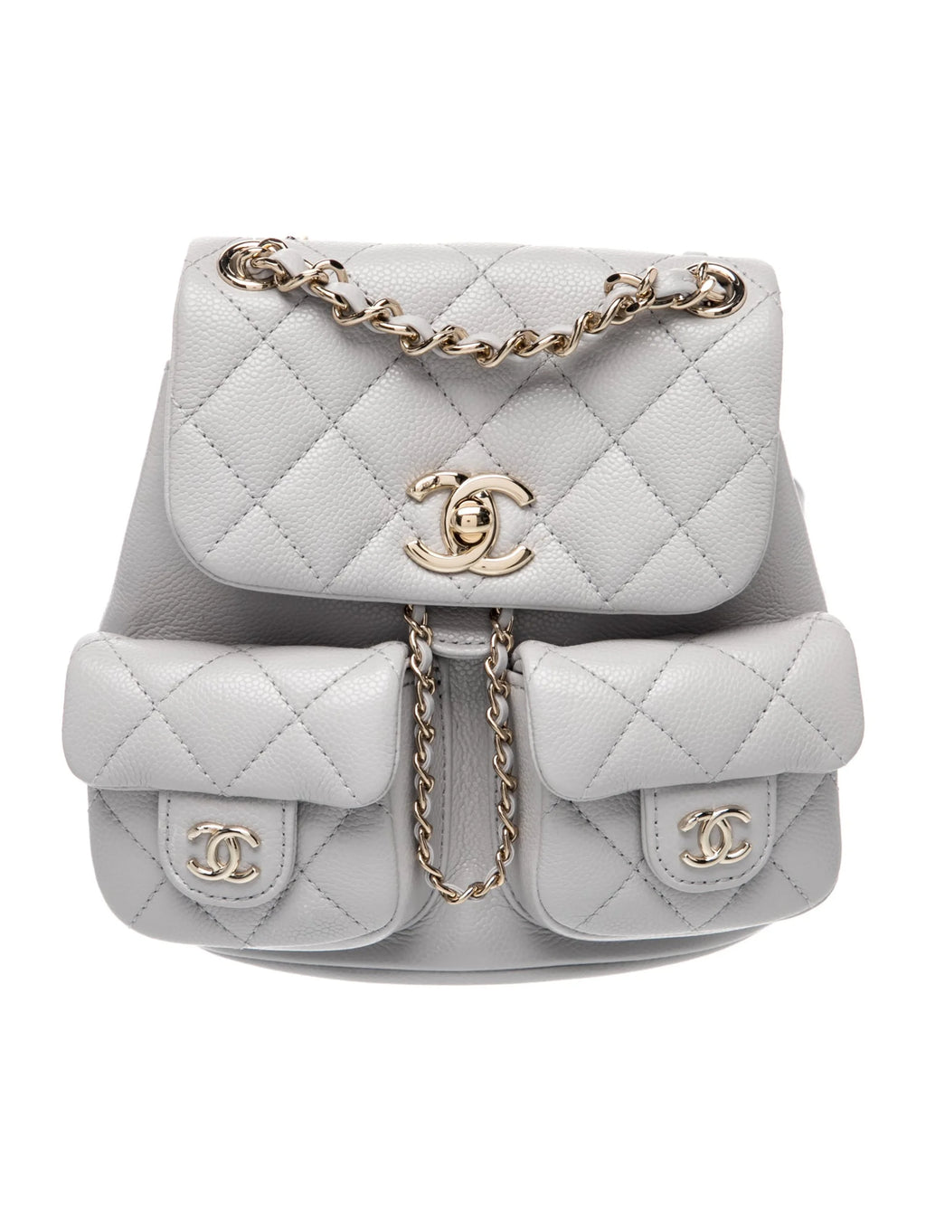 Chanel Quilted Caviar Backpacks