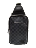 Louis Vuitton Avenue Sling Bag in damper graphite canvas