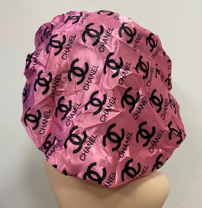 Chanel Satin hair bonnet