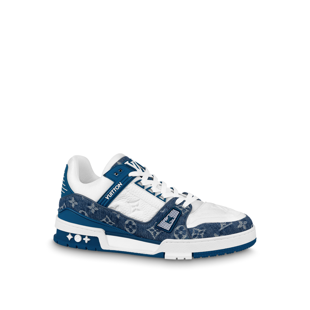 Louis Vuitton LV Trainer Distressed Sneaker