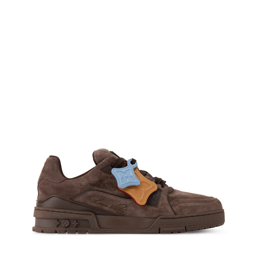 Louis Vuitton LV Trainer Distressed Sneaker