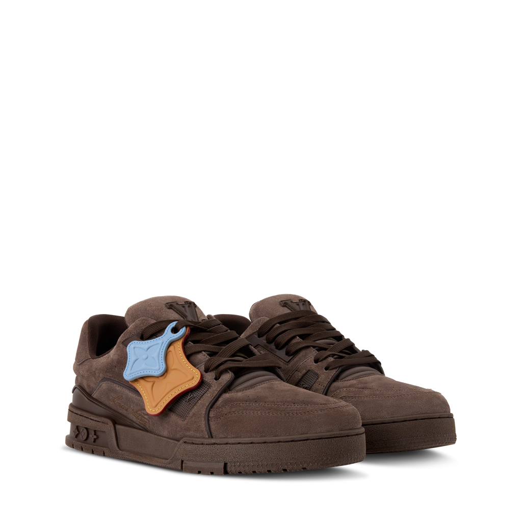 Louis Vuitton LV Trainer Distressed Sneaker