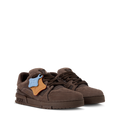 Louis Vuitton LV Trainer Distressed Sneaker