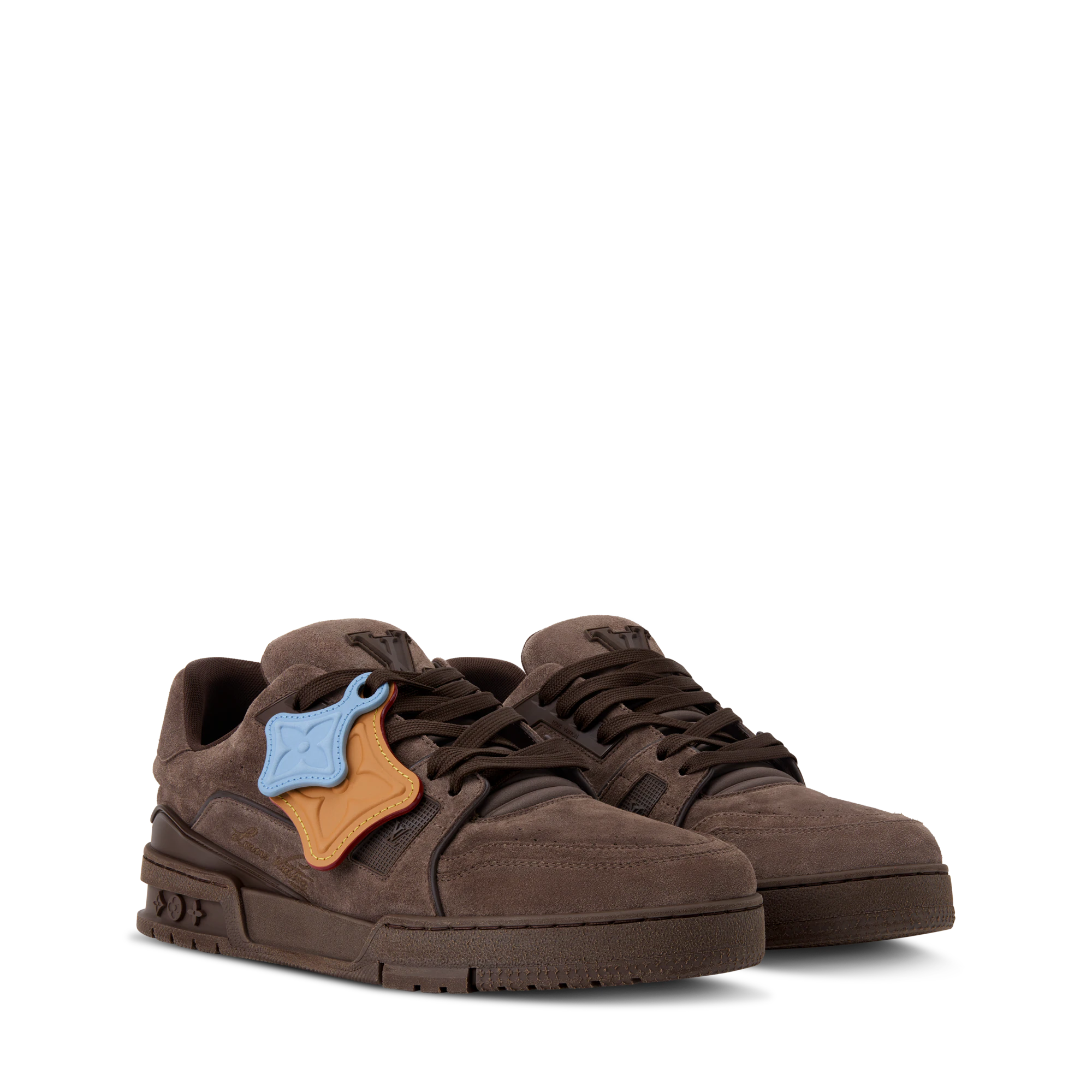 Louis Vuitton LV Trainer Distressed Sneaker