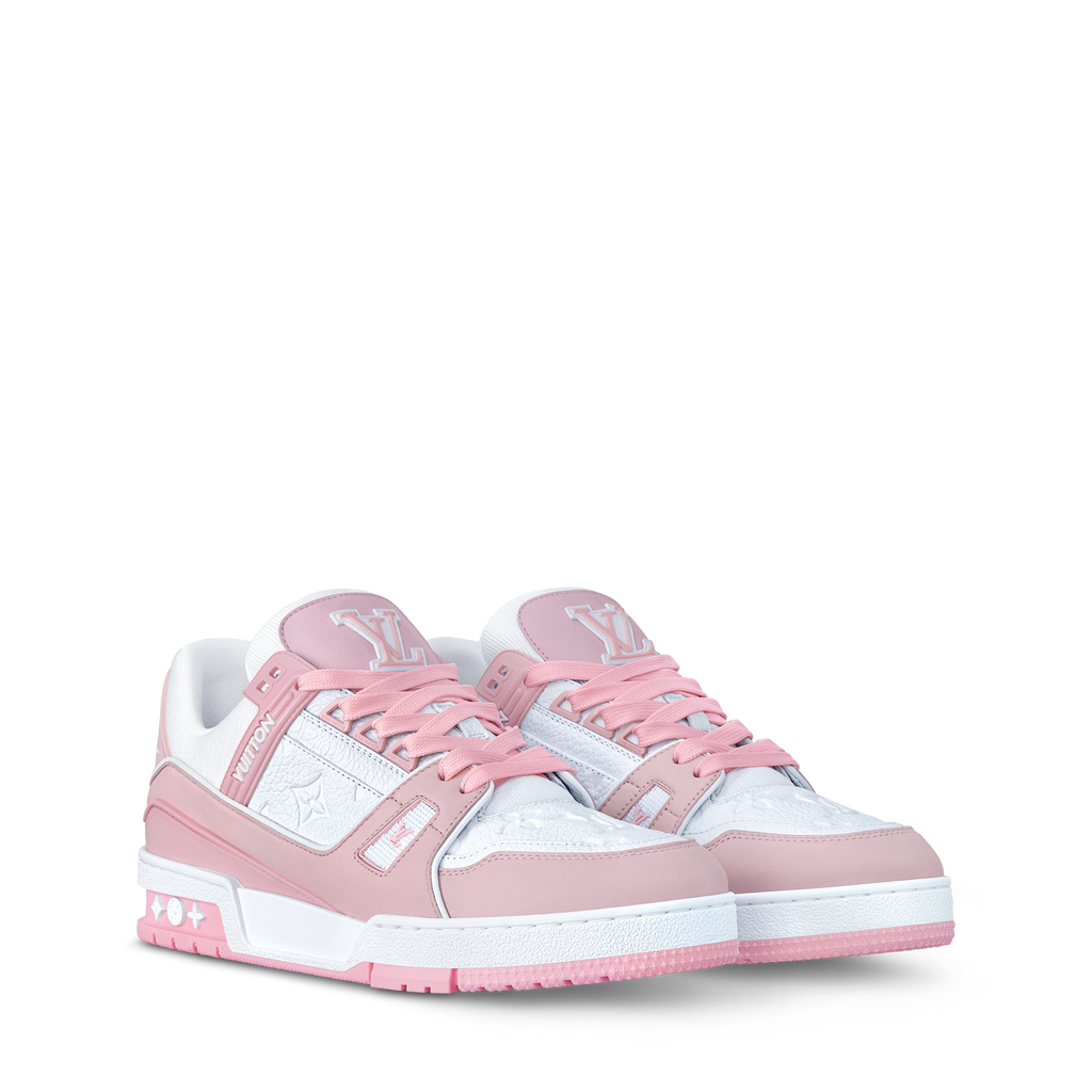 Louis Vuitton LV Trainer Distressed Sneaker