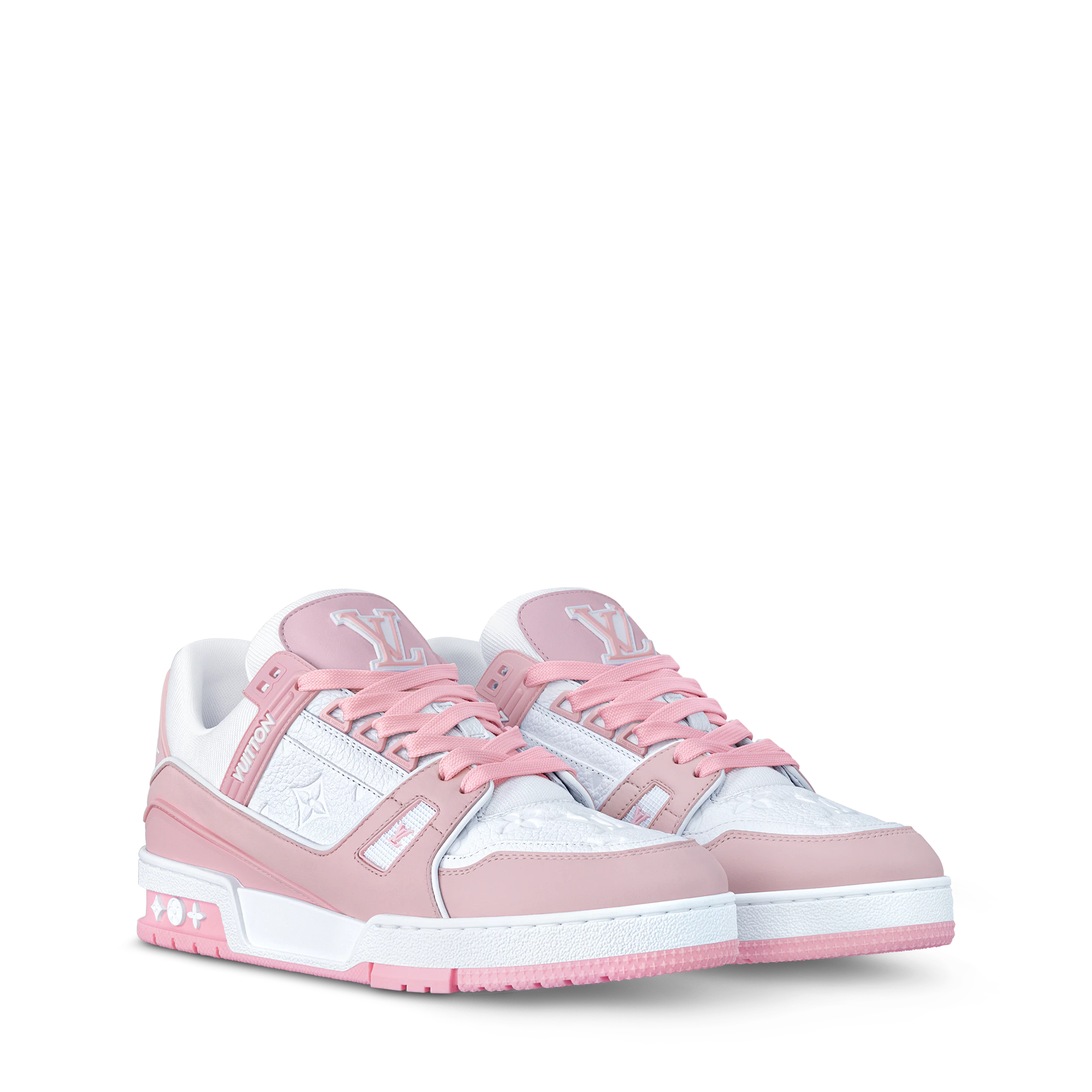 Louis Vuitton LV Trainer Distressed Sneaker